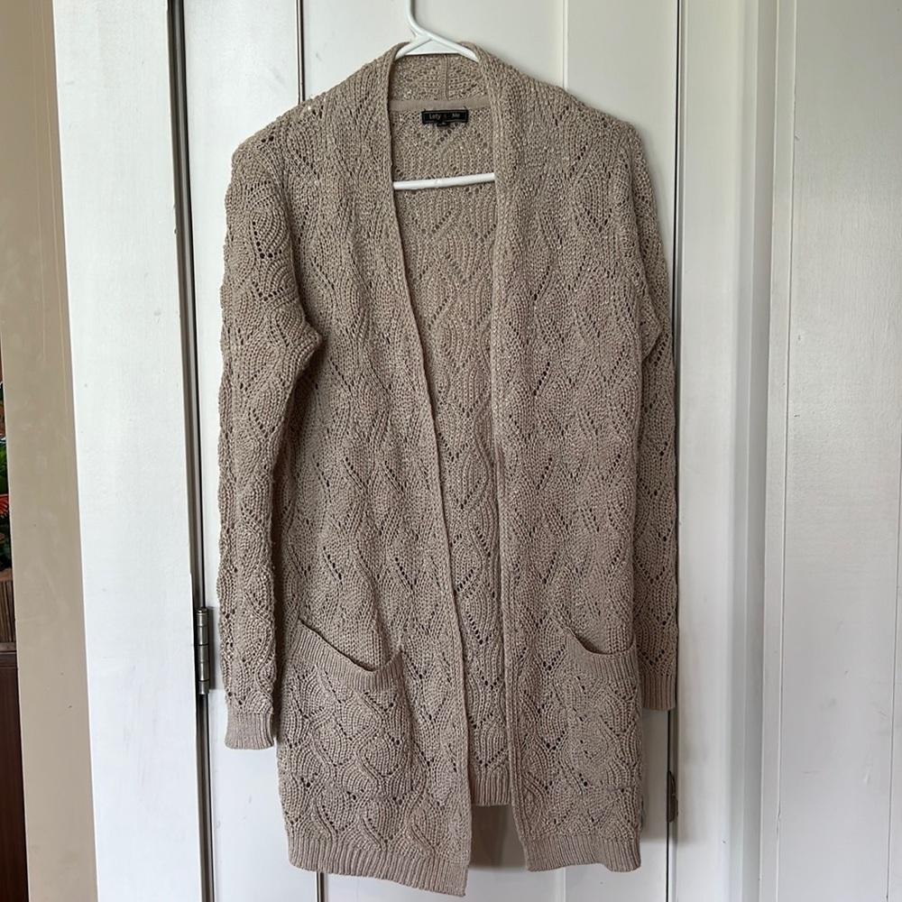Crocheted cardigan